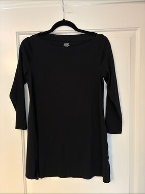 Old Navy Maternity Black 3/4 Sleeve Top